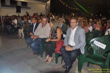 Lección escolar en el pregón de San Roque (Foto TF)